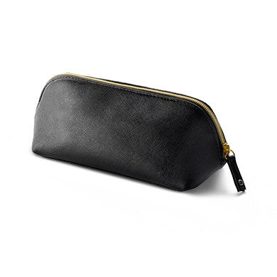 Luxurious Black & Gold Cosmetic Bag