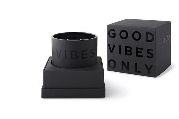 Damselfly Good Vibes Only Premium Candle