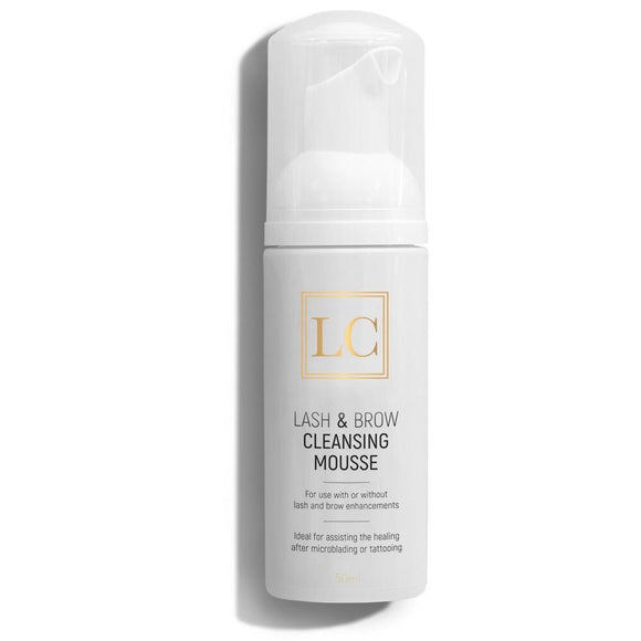Lash and Brow Mousse Cleanser (50ml)